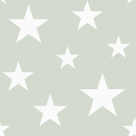 Manhattan Comfort Halluin Amira Sage Stars 33 ft L X 209 in W Wallpaper BR4060-128865